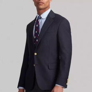 Vintage Lauren Ralph Lauren Men’s Blazer Gold Crest Buttons Wool Sz 42S